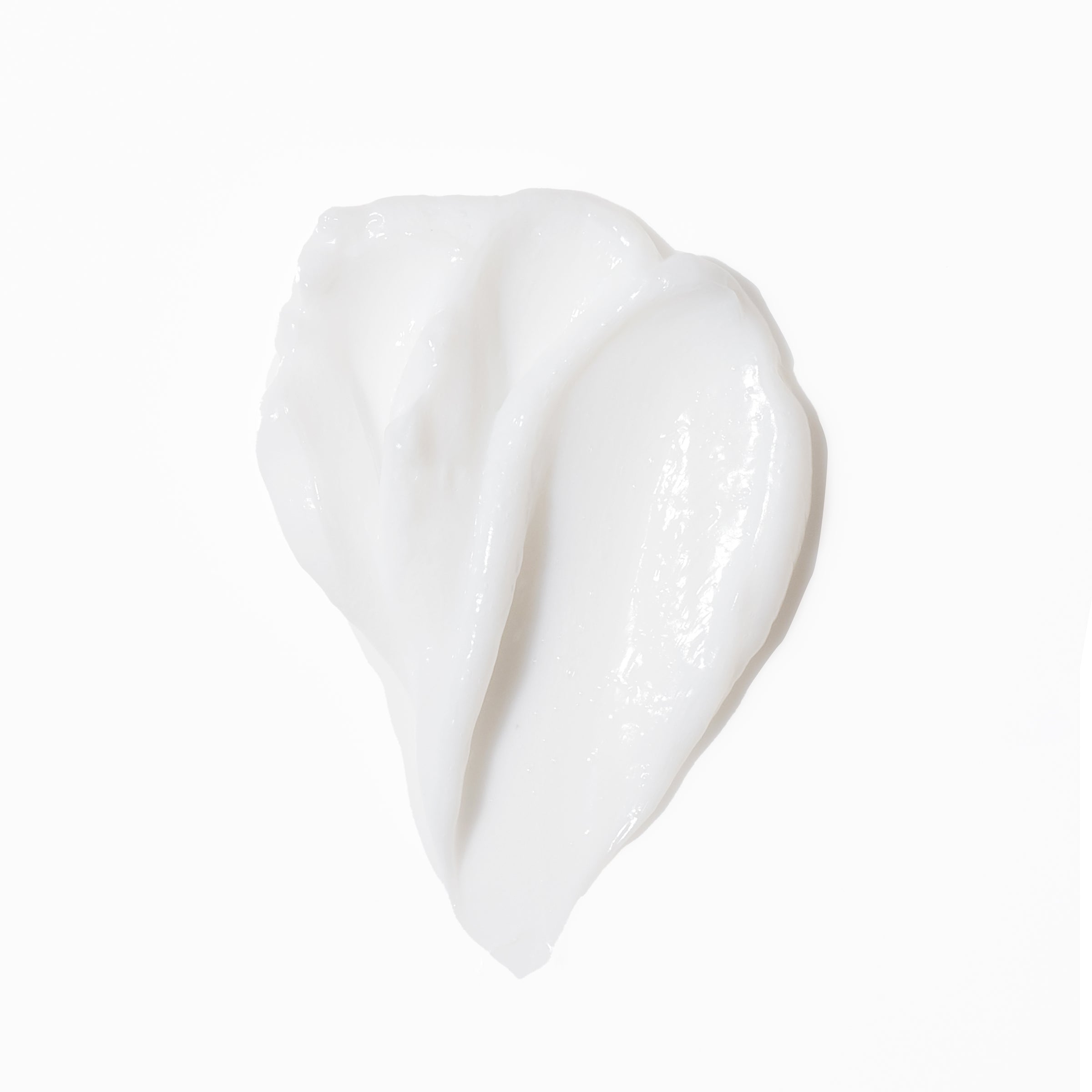 White cream swatch of Curl Care Conditioner