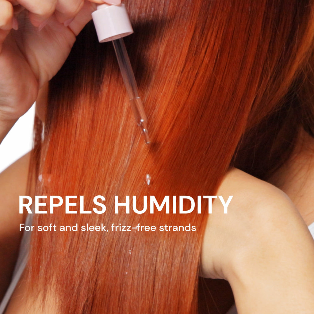 Repels humidity for soft and sleek, frizz-free strands