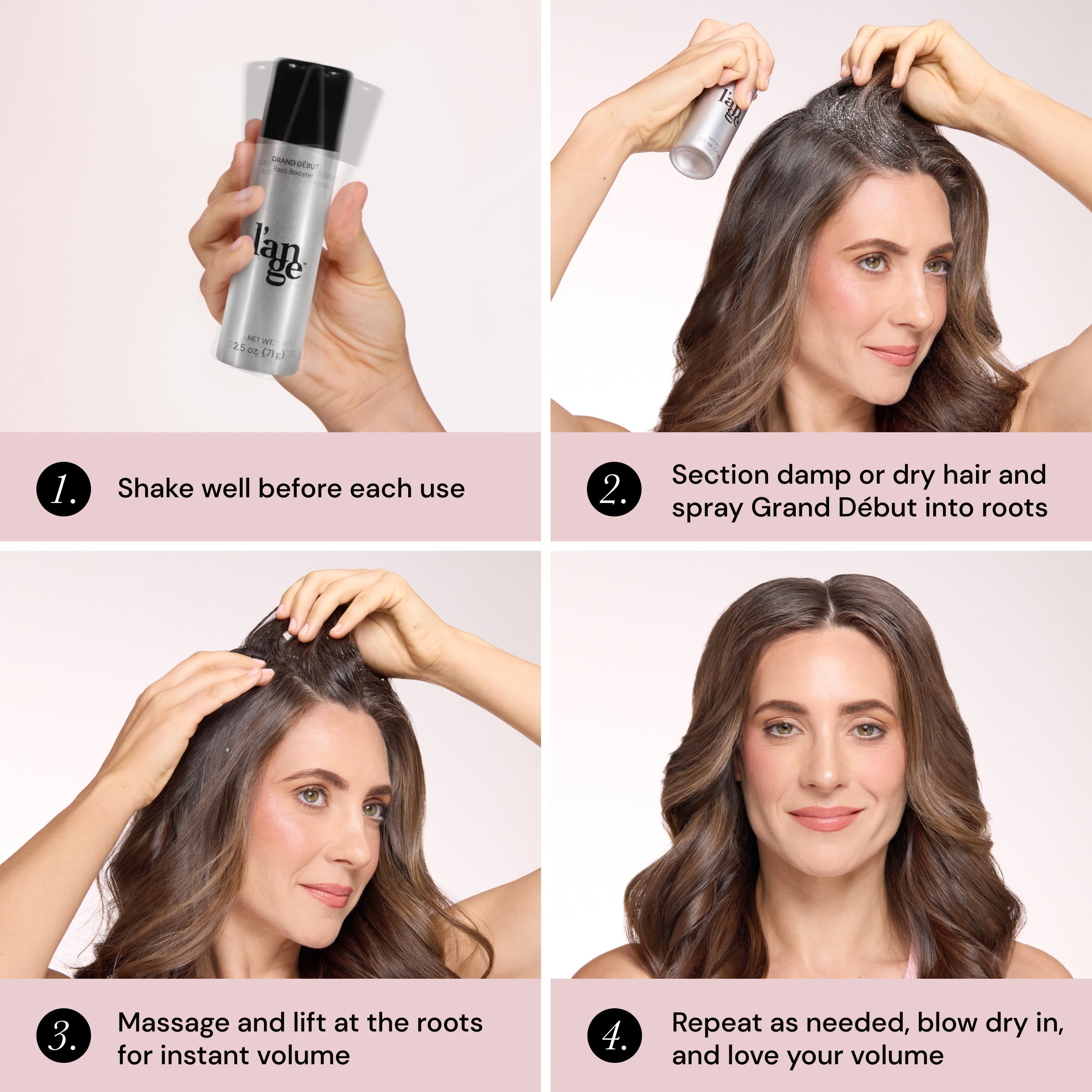 step by step of how to apply the product 