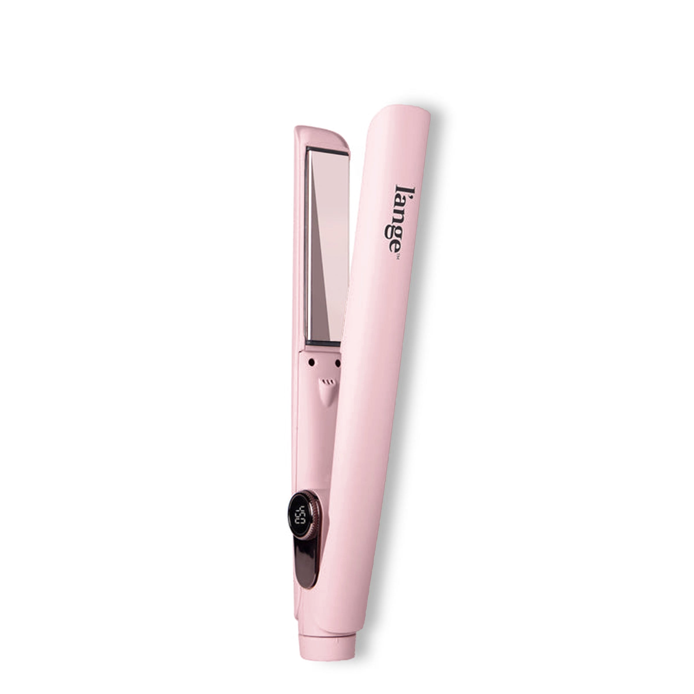 Blush Le Titane flat iron in a White Background