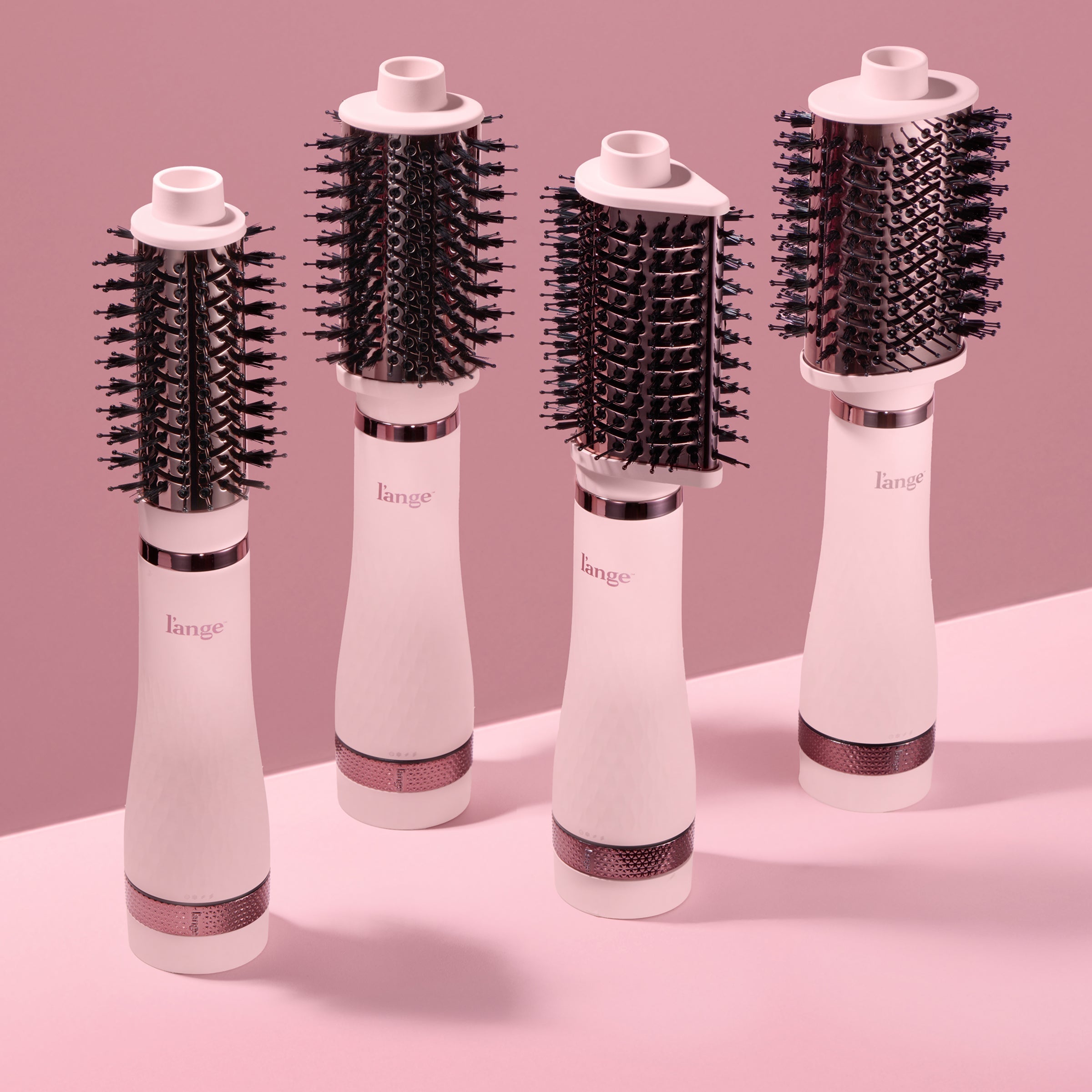 a picture showcasing the 43mm, 60mm, 65mm. and 75mm attachments on the multi-volume tool.