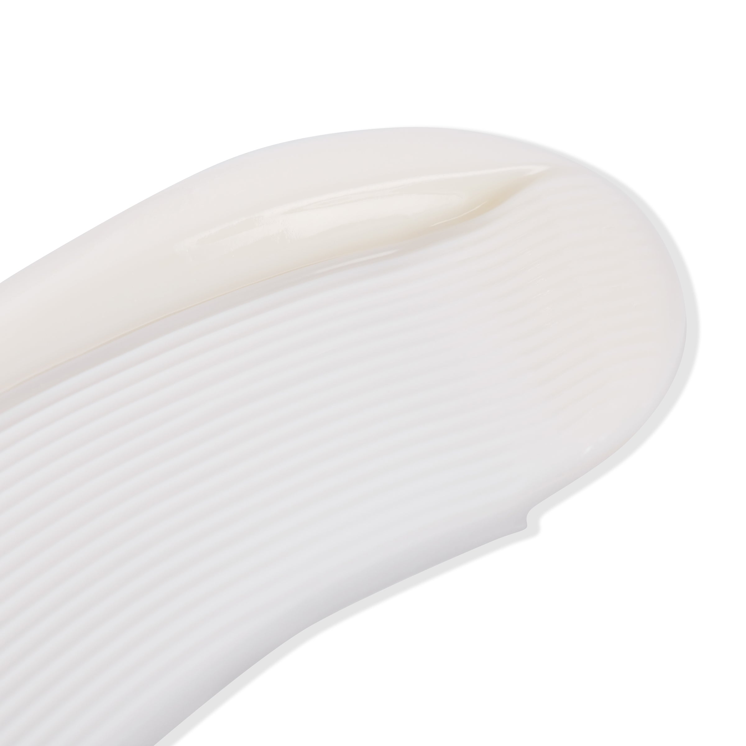 A close up of a sample of the Beyond cream where the texture and consistency is visually shown.