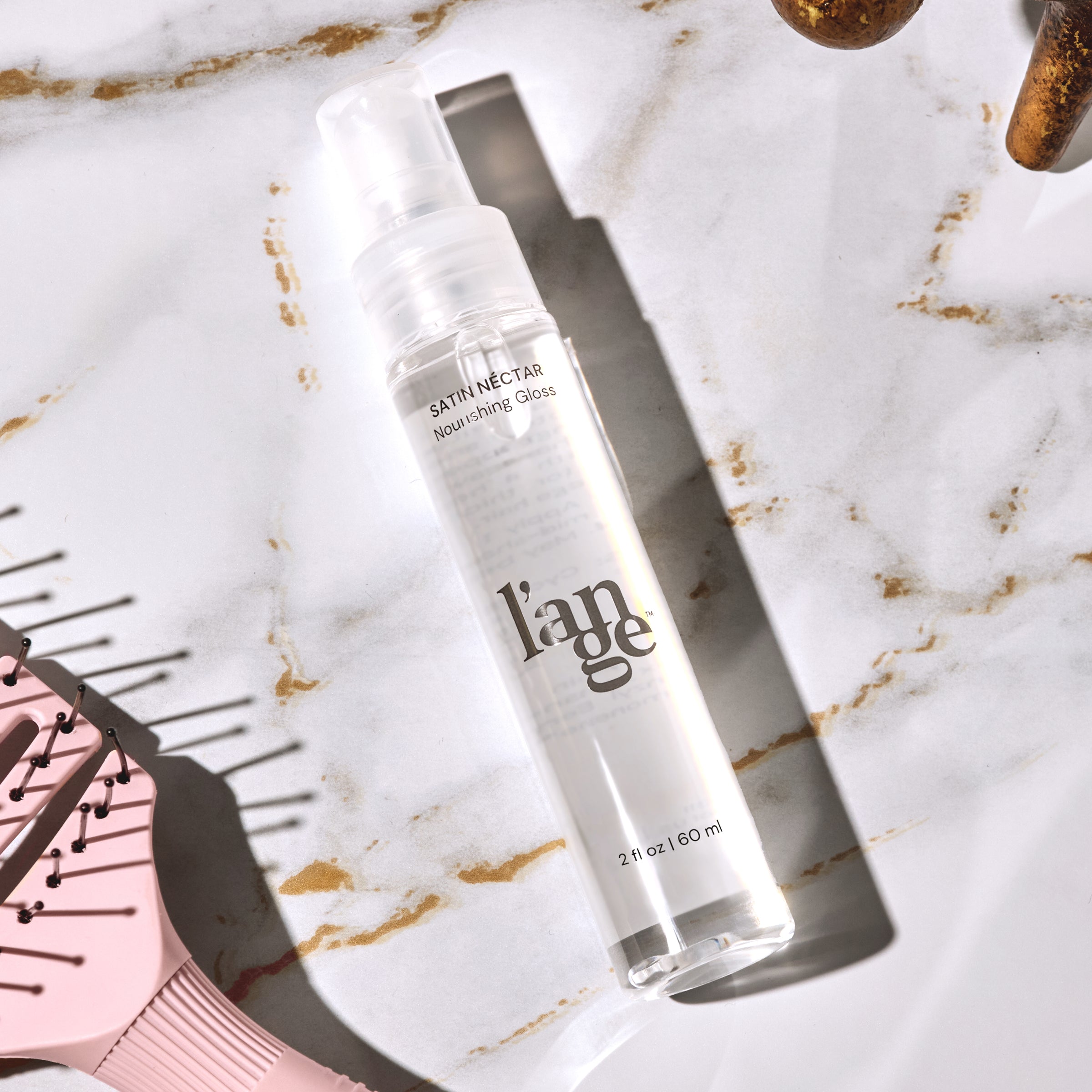 Satin Nectar on a vanity.